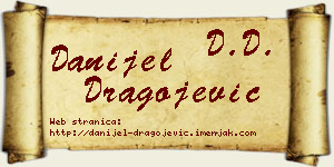 Danijel Dragojević vizit kartica